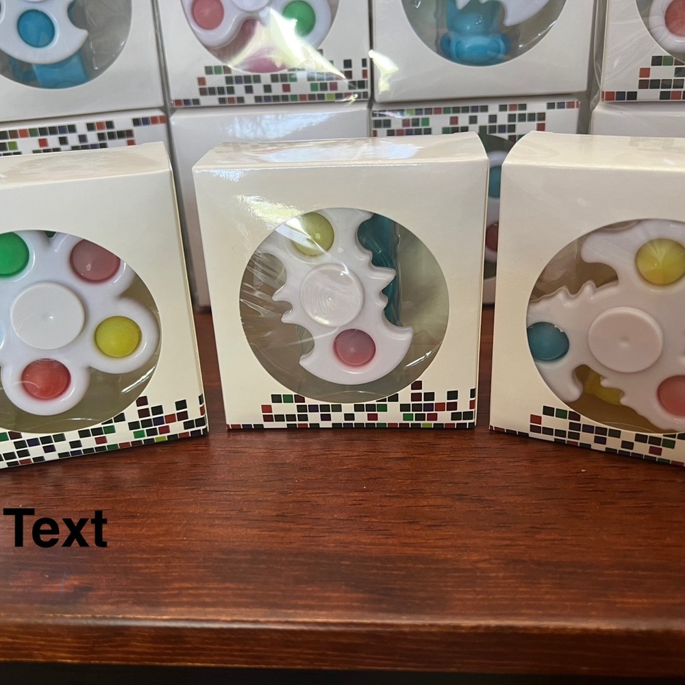 Colorful Fidget Spinner Toy 8 pack